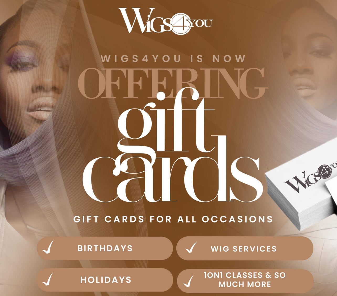 Wigs 4 you DIGITAL GIFT CARD